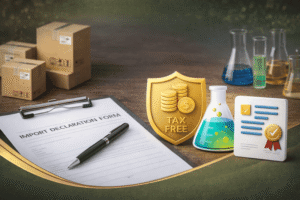 إعفاءات جمركية وفسوحات كيميائية